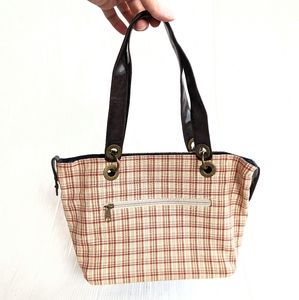 Retro 90s Y2K Red plaid mini handbag Purse